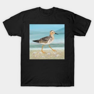 Sandpiper on the Beach T-Shirt